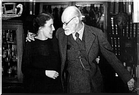 Anna and Sigmund Freud