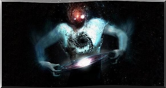 Man who holds the universe in his power