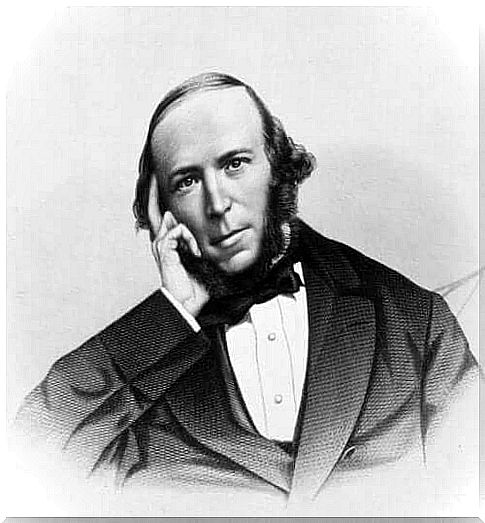 A portrait of Herbert Spencer