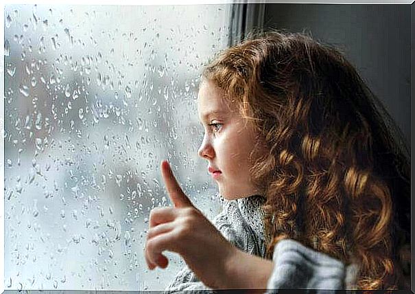 Girl by a window