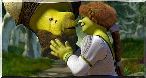 princess fiona kisses shrek