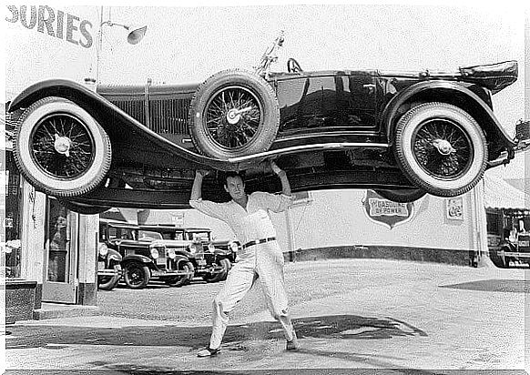 Man lifting a car because of all the adrenaline rushing through his body, but what is adrenaline?